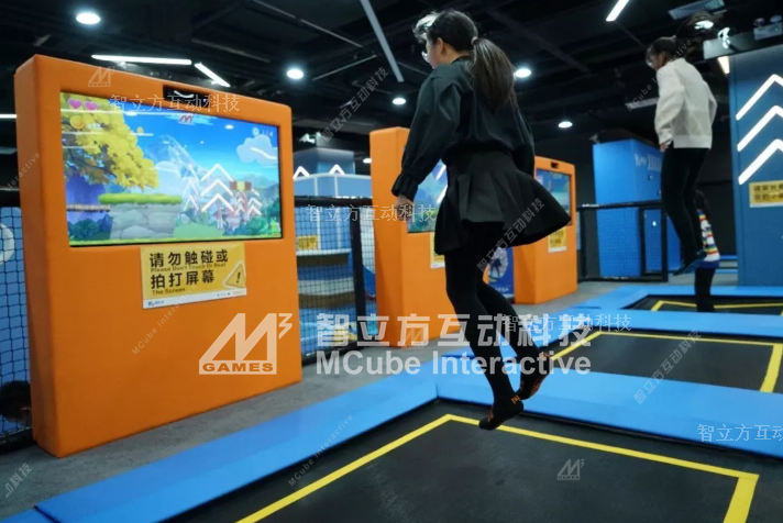 2025年儿童运动中心数字运动馆新型游戏——智立方体感互动运动游戏